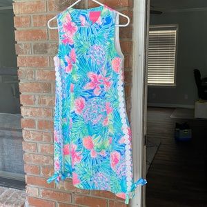 Lilly Pulitzer Mila Stretch Shift Dress in Multi Swizzle In | Size 8